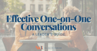Effective One-On-One Conversaitons - Melissa White Boyer